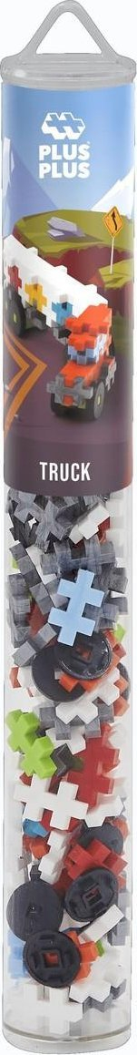 Set ndërtimi Plus Plus Tube Basic Truck, 100 elemente, shumëngjyrësh