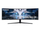 Monitor Samsung Odyssey G9, 49", VA, QHD,144Hz, i zi/i bardhë