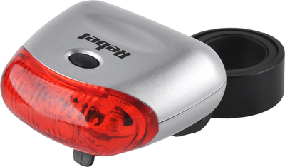 Сет светла за велосипед Rebel LED, предно и задно, со AAA батерии, црно