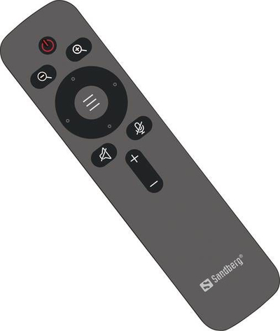 Webcam Sandberg All in 1 ConfCam, 1080p Full HD, USB, e zezë