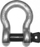 Shufër lidhëse Omega Shackle 1T, mban 1 ton, diametër 3/8", metal