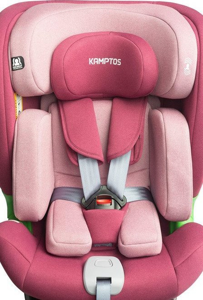Sedilje makine Caretero Kamptos I-Size, ISOFIX, rrotullim 360°, rozë e errët