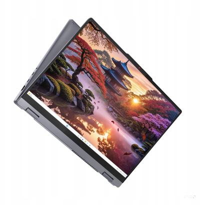 Laptop 2 në 1 Lenovo IdeaPad 5 16AKP10, 16" me prekje IPS WUXGA, AMD Ryzen AI 7, 16GB RAM, gri Luna
