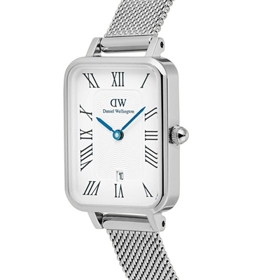 Orë dore për femra Daniel Wellington, e argjendtë