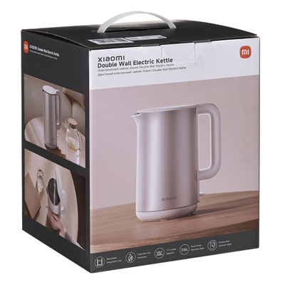Ngrohëse uji Xiaomi Electric Kettle S1 EU, 1800W, çelik inox, e bardhë