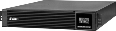 UPS Ever Powerline RT Pro 2000 NMC, 2000VA, рек торњ, црн