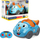 Makina lodër me telekomandë Chicco Turboball Coupé RC, 18m 4v, me efekte zanore, blu portokalli