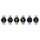 Smartwatch G.Rossi SW018-2, ekran rrumbullak me ngjyra, rrip silikoni, gri