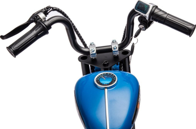 Motoçikletë elektrike për fëmijë YSCY Chopper, 1 sedilje, me pedale, e kaltër