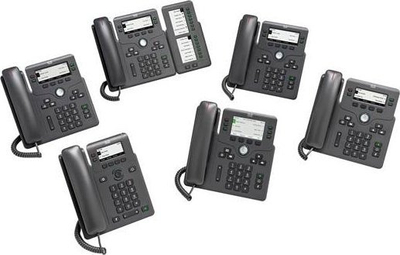 Telefon IP Cisco 6821, 2 linja, ekran 2.5", i zi
