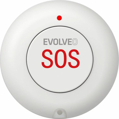 Buton SOS pa tela EVOLVEO Alarmex Pro ACSALMBTZ, rreze 100 m, gri kuqe bardhë
