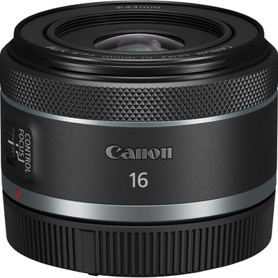 Objektiv Canon RF 16mm F2.8 STM, ultra i gjerë, i zi