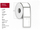 Rrotull etiketash Capture CA-LB5000, 51x25mm, 2580 etiketa, e bardhë