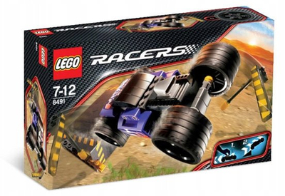 Set lodrash ndërtimi Lego Racers 8491 Ram Rod Car, makinë garash