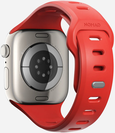 Rrip ore Nomad Tempo Band 42mm, FKM fluoroelastomer, që s’e ha uji, rozë