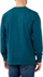 Bluza Carhartt Logo, pambuk, mëngë të gjata, blu e errët