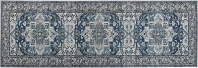 Tapet Beliani KOTTAR, 80x240 cm, poliester, blu gri