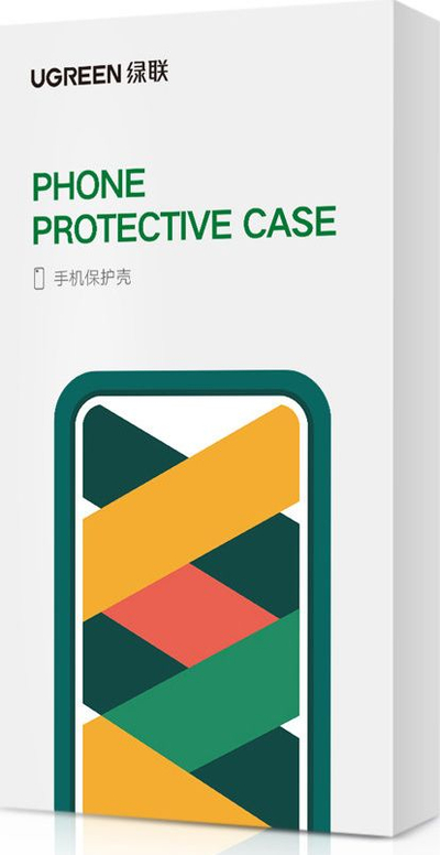 Mbrojtëse silikoni Ugreen për Apple iPhone 13, me mikrofibër, blu e errët