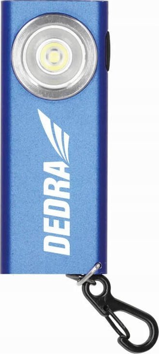 Elektrik çelsash Dedra L0901 Slim LED, 210 lm, USB‑C, blu