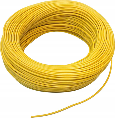 Tel Kabel instalimi LgY, 0.5mm², 100m, i verdhë