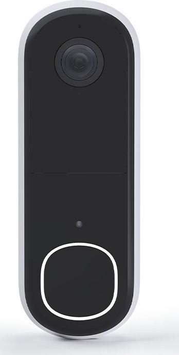 Zile dere inteligjente Arlo Essential Video Doorbell, 2K, sirenë e integruar, e bardhë
