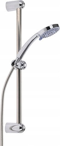 Set dushi Douceur d’Interieur, 5 funksione, Ø 9.5 cm, krom