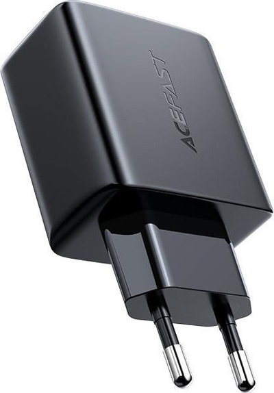 Adapter karikimi Dual USB-A USB-C 32W, Power Delivery 3.0, Quick Charge 3.0, i bardhë