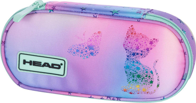 Penar Astra Head AC6 Kitty Ombre, me ndarje të brendshme me organizues, rozë me shumë ngjyra