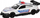 Makinë lodër policie Mega Creative Fast Racer, metal 12 cm, me tërheqje mbrapa, shumëngjyrëshe