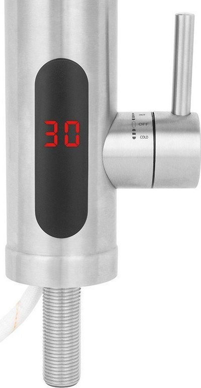Ngrohës uji rrjedhës Noveen IWH560 INOX, 5.5kW, ekran LED, inoks