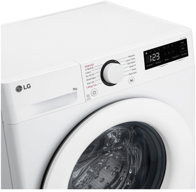 Lavatrice LG F2WR509SWW, 9 kg, me avull AI DD, e bardhë