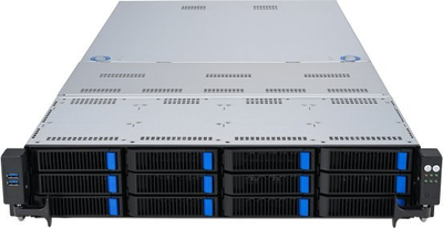 Server rack ASUS RS720-E11-RS12U, Intel C741, 2U, i zi me argjend