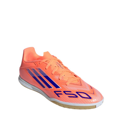 Внатрешни футсал/фудбалски чизми adidas F50 Club IN JI0022, ѓон non marking, бели