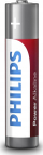 Bateri alkaline Philips Powerlife LR03 AAA, set 20 copë