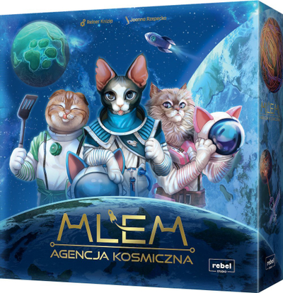 Lojë tavoline Rebel Studio MLEM Space Agency, strategjike, temë hapësinore