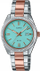 Orë dore për femra Casio LTP-1302PRG-2AVEF, e argjendtë/ari rozë