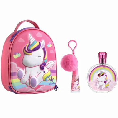 Set Eau de Toilette My Unicorn + shkëlqyes për buzë + çantë, 100ml