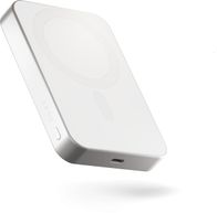 Power bank ZENS Slim Qi2 Aluminium, 10000mAh, karikim wireless, i bardhë