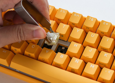 Tastierë Ducky One 3 Yellow Mini, Cherry MX Black, RGB, e verdhë