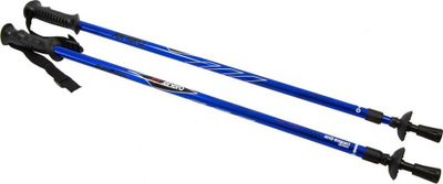 Shkopinj trekking Enero Classic, teleskopikë, me sistem ANTI IMPACT, blu