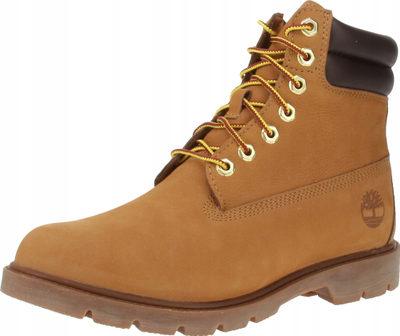 Зимски чевли Timberland 6 IN Leather Boots, нубук кожа, водоотпорни, боја wheat