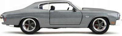 Makina model diecast JadaToys Fast &amp; Furious 1970 Chevrolet, shkalla 1/24, metalike