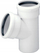 Tub degëzues sanitar Csdk SL Skolan, 58mm, 67°, me ulje zhurme, gri