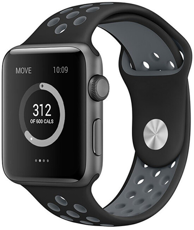 Rripa 4wrist për Apple Watch Grey, 42/44 mm
