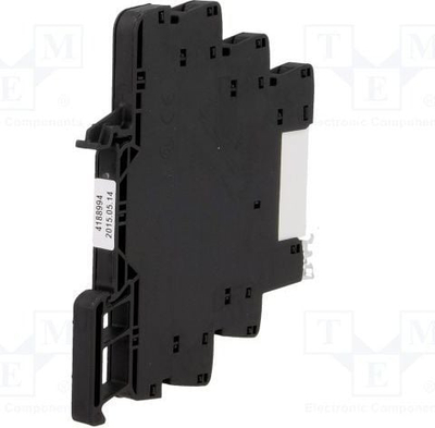 Индустриско реле Weidmuller TRS 24VDC 1CO, 1P 6A, 24V DC, зелено