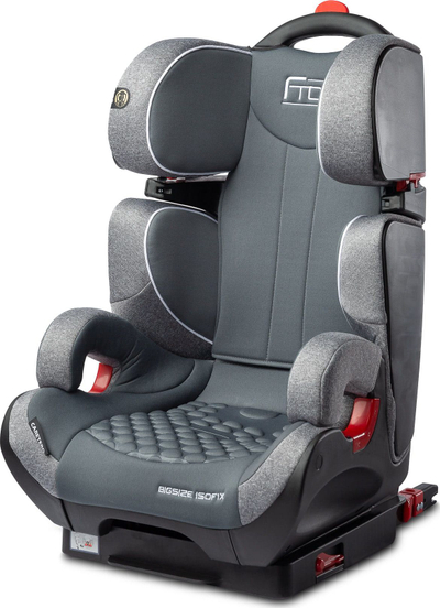 Ulëse veture për fëmijë Caretero Frodi Isofix, 15-36 kg, e hirtë