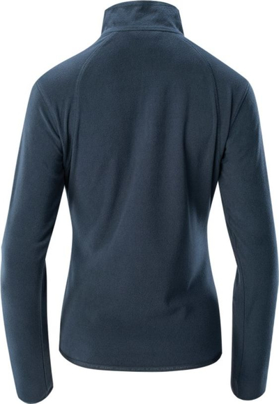 Bluzë fleece për gra Iguana Vilos W, 100% poliester, jakë e ngritur, blu e errët
