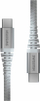 Kabllo USB Swissten Kevlar USB C në USB C, 1.5m, 60W, e bardhë