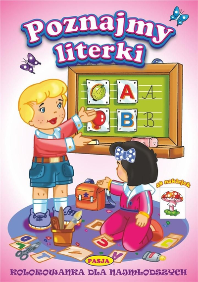 Libër me ngjyrosje për më të vegjlit – Njihmi shkronjat