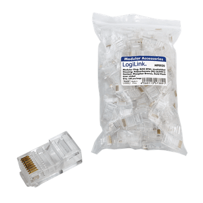 LogiLink MP0002 [RJ45 crimp plug, cat.5 (100pcs package)]